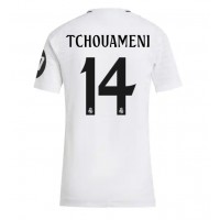 Zenski Nogometni Dres Real Madrid Aurelien Tchouameni #14 Domaci 2024-25 Kratak Rukav